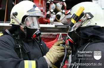 FW Witten: Wohnungsbrand in Witten