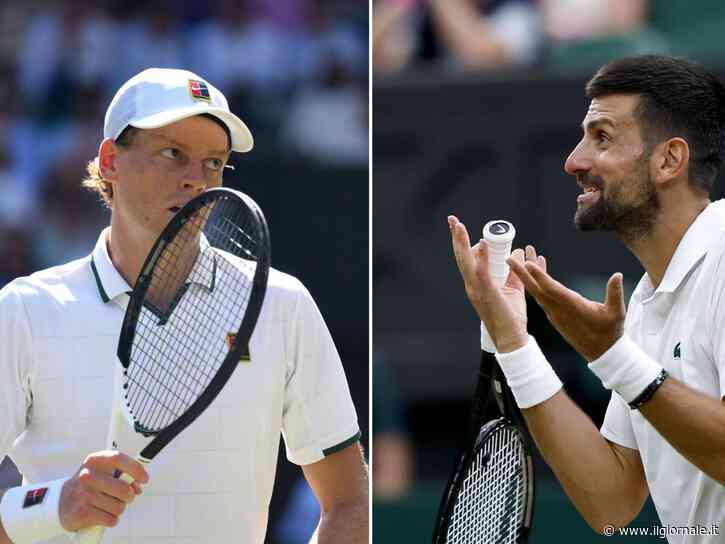 Wimbledon, Sinner batte Djokovic e vola in finale