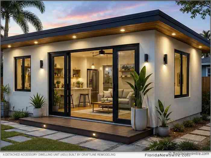 Craftline Remodeling, an ADU Builder in Tampa, Brings Architects and Designers In-House as New Florida Law Drives Demand