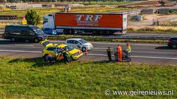 Motorrijder nagekeken na ongeval op snelweg