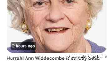Hard-left rejoice at Ann Widdecombe's death with sick celebratory social media posts - while Peter Tatchell brands her a 'BIGOT!'