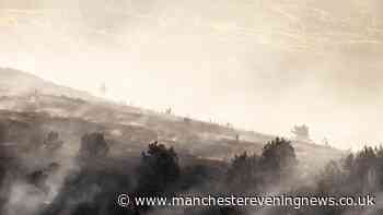 Tintwistle wildfire flares up again as moorland size of 350 football pitches scorched