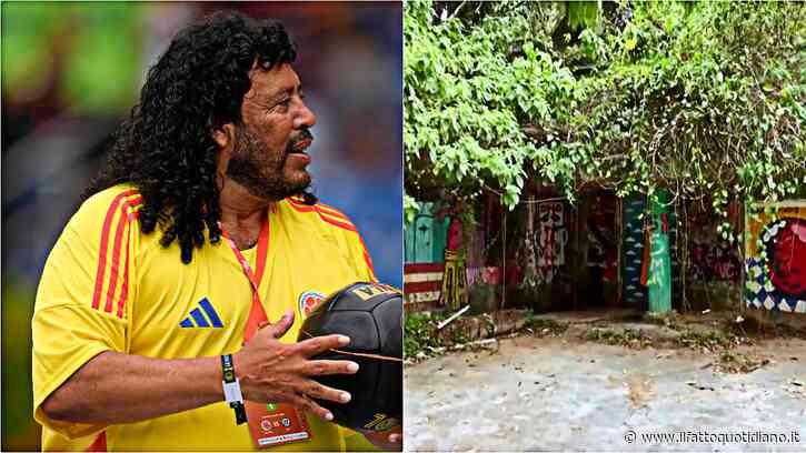 “Acquistata con i soldi sporchi di Escobar”: sequestrata la villa dell’ex portiere Higuita in Colombia. Ma è un rudere