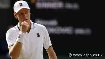 Sinner beats Djokovic, returns to Wimbledon final