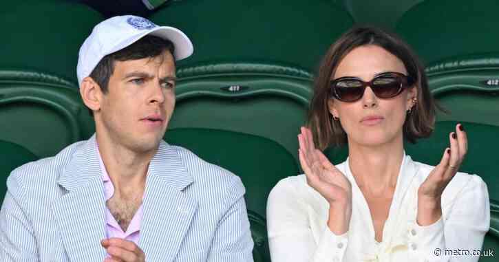 Keira Knightley confirms marriage status with husband James Righton at Wimbledon