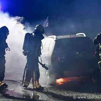 Autobrand in Westerhaar-Vriezeveensewijk