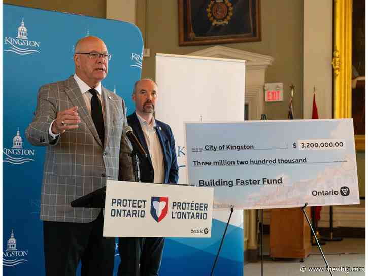 Province announces $3.2 million in housing funding for Kingston