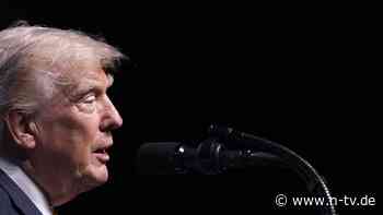 "Sollte irgendetwas passieren" : US-Präsident Trump hinterlässt Anweisungen für den Fall seiner Ermordung