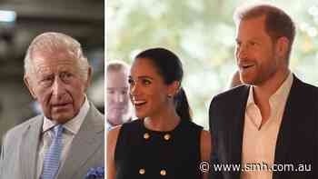 King and Queen meet with Prince Harry, Meghan and children