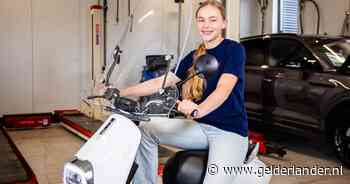 Bijzonder! Yinthe (15) krijgt een groot cadeau van haar stagebedrijf (en ze hopen dat ze terugkomt)