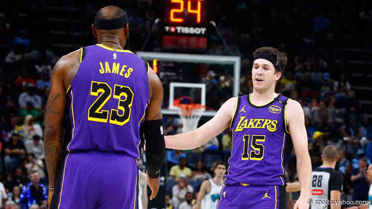 How Austin Reaves found out LeBron James was leaving the Los Angeles Lakers