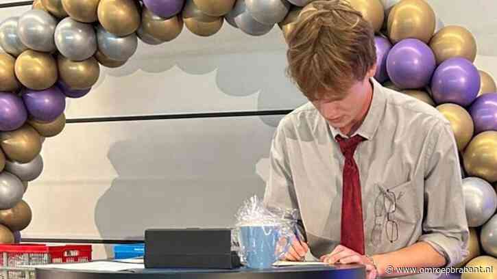 19 jaar en al drie diploma’s op zak: Martijn rondt mavo, havo én vwo af