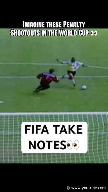 Imagine these penalties for the World Cup👀