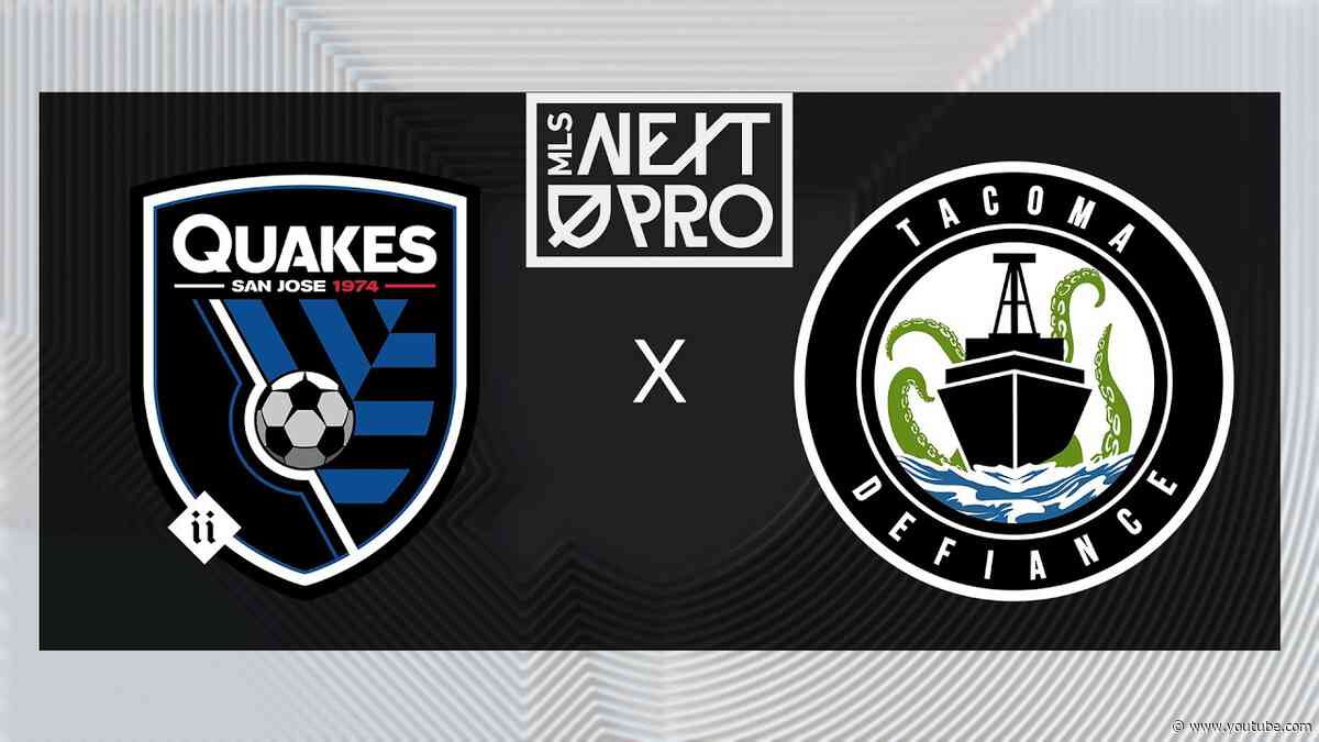 MLS NEXT PRO: Earthquakes II vs Tacoma Defiance | July 12, 2026