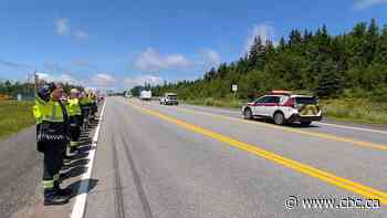 Procession of first responders takes Islanders who died in N.B. crash back home