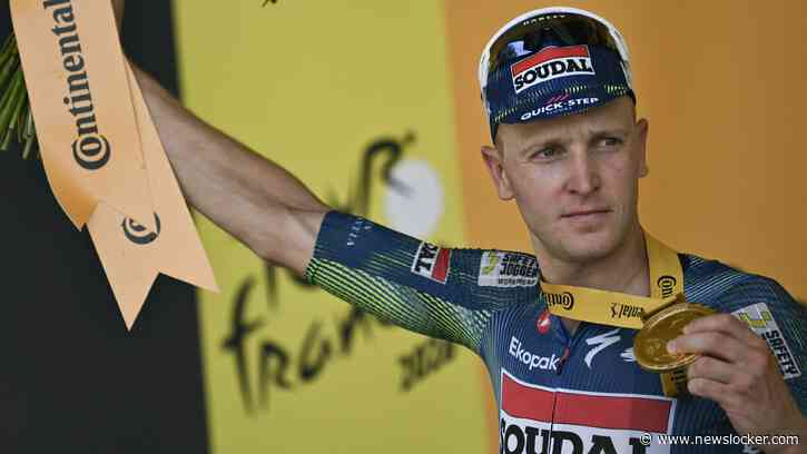 Emotionele vrijdag voor ritwinnaar Tim Merlier in Tour de France door overleden ’mentor’: ’Voor Tim leefde hij nog aan de finishlijn’