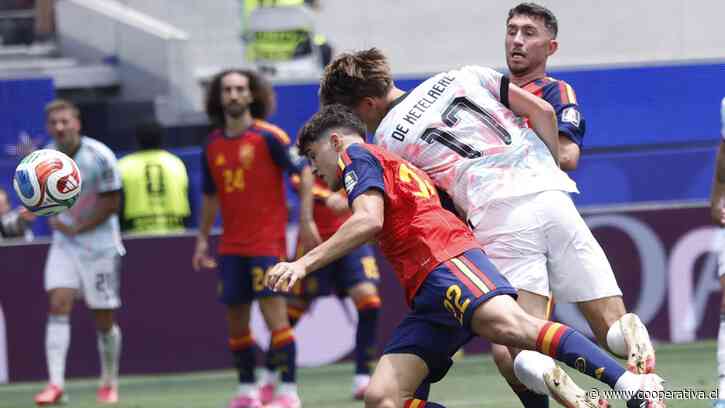 Bélgica reaccionó rápido y De Ketelaere puso el empate ante España