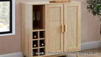 Dusk's 'gorgeous' drinks cabinet reduced by £74 keeps wine bottles and glasses organised
