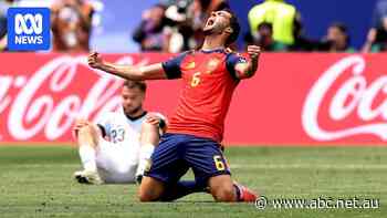 Live: Spain strikes late to seal semi berth after Belgium keeper howler