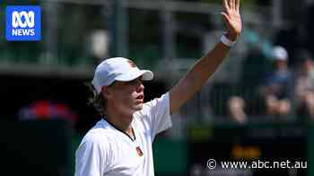 Hewitt qualifies for Wimbledon boys' final, first Aussie since de Minaur