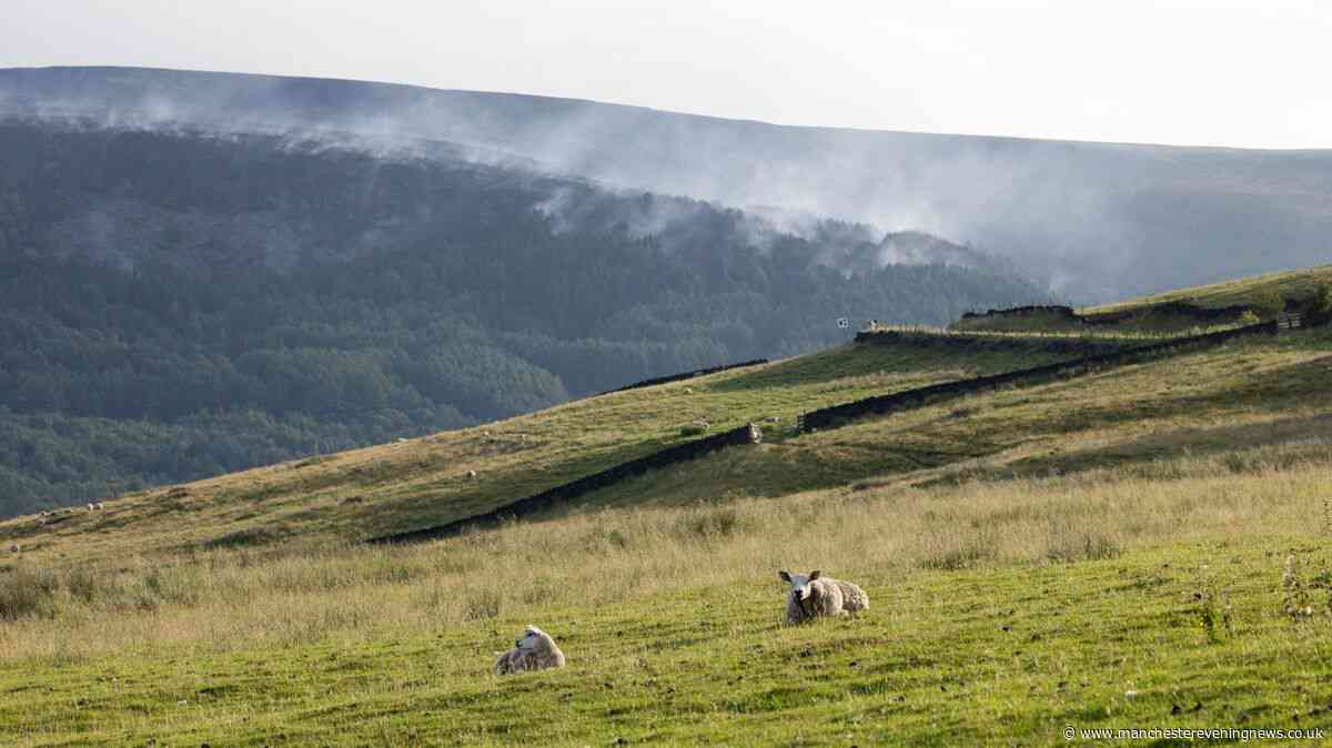 Firefighters now battling TWO wildfires near Tintwistle
