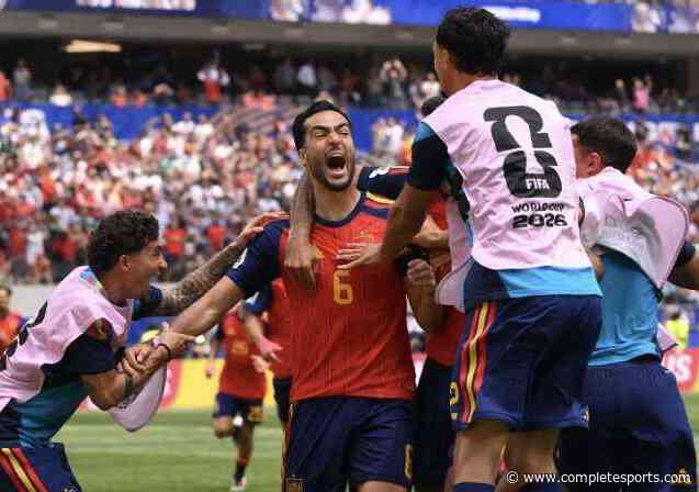World Cup 2026:  Merino Strikes Late Again As Spain Edge Out Belgium, Set Up Semifinal Clash With France