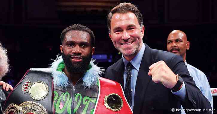 Eddie Hearn names the world champion Jaron Ennis will likely face over Sebastian Fundora next