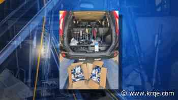 Green-card holder caught smuggling guns, ammo into Mexico, CBP says