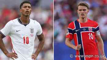 A tale of two No. 10s: England's Bellingham, Norwa...
