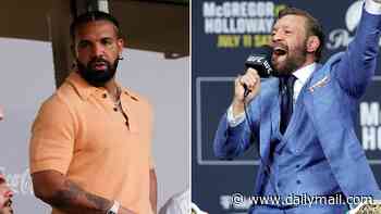 Drake drops huge $1 MILLION bet on Conor McGregor to win his long-awaited UFC return... so will the curse strike again?