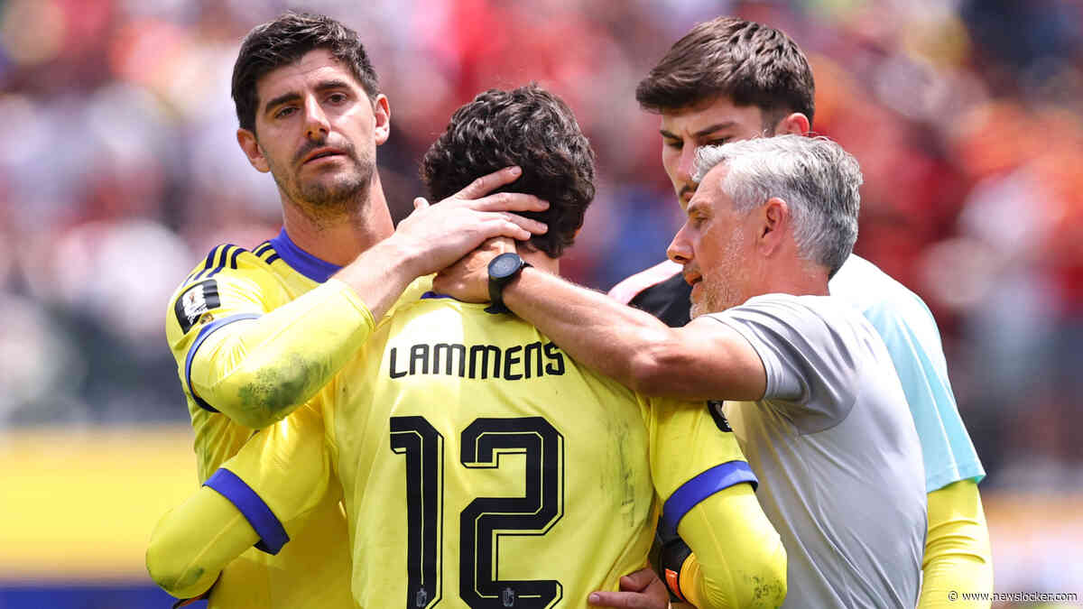 Thibaut Courtois over blunderende collega-keeper bij België: ’Je kan niet veel zeggen, maar het mag niet op hem worden afgeschoven’