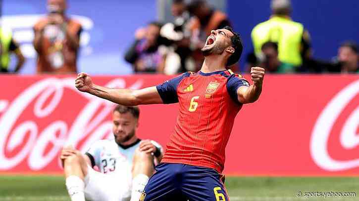 Merino the unlikely hero again - as Spain wait for Lamine Yamal show