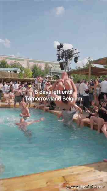 8 days left until Tomorrowland Belgium.