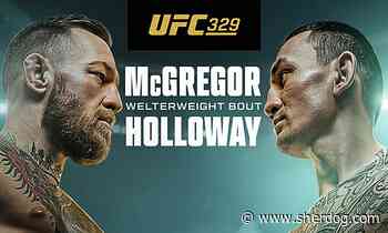 UFC 329 ‘McGregor vs. Holloway 2’ play-by-play, results & round scoring