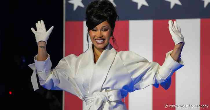 Cardi B Credits Former WWE Star’s Iconic Entrance As Concert Inspiration
