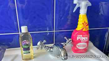I tested Zoflora and Pink Stuff on my bathroom sink – one made it shine like new