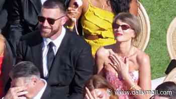 Loved-up newlyweds Taylor Swift and Travis Kelce surface at ex-Chiefs teammate's wedding a week after their own star-studded bash