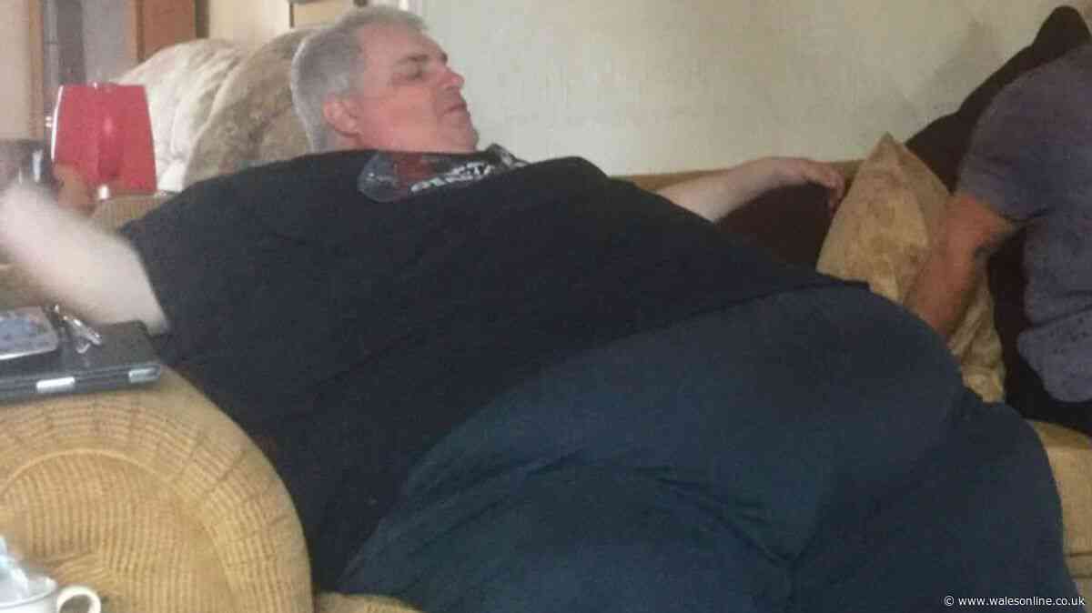 He weighed 44 stone, children would laugh at him and he thought about giving up