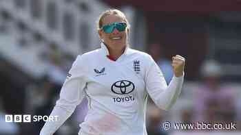Ecclestone makes history as England fight back
