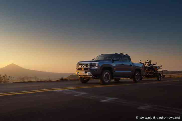 BYD bringt Pick-up Shark mit 321 kW und Range Extender