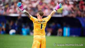 Jordan Pickford's surname was legally changed by his dad to stop England star being teased