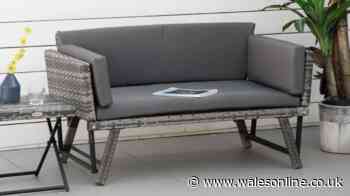 'I was jealous of my neighbour' so 'instantly ordered' 2-in-1 garden sofa in sale