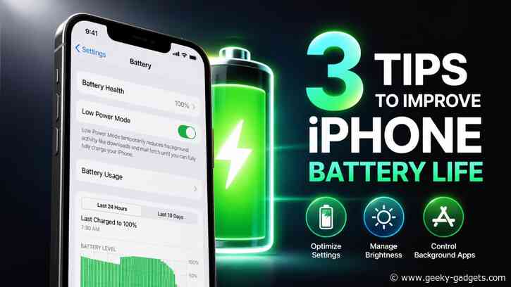 3 Simple Tweaks to Keep Your iPhone Battery Alive All Day Long