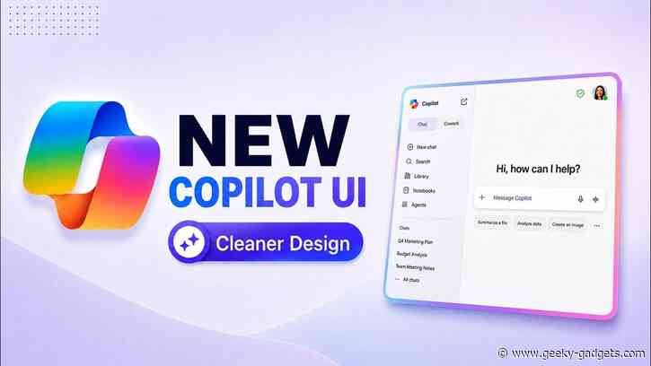 Microsoft 365 Copilot Redesign: New Interface and Features Explained