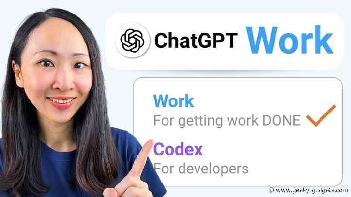 New ChatGPT for Work Automates Daily Tasks, Reports and Marketing