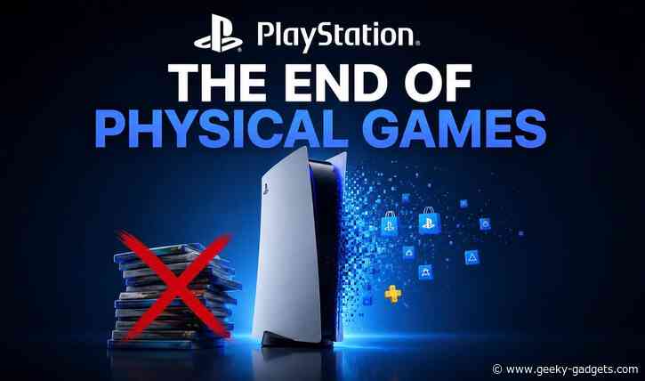 PlayStation Reveals Why They Are Ending Physical Game Discs