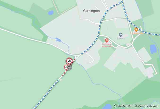 Work to be carried out at Grove Farm Culvert in Cardington