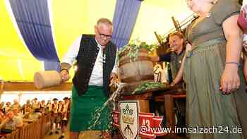 Premiere zum Jubiläum: „O‘zapft“ is beim 60. Waldkraiburger Volksfest