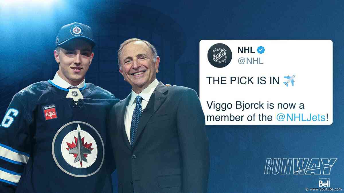 Welcome to the NHL! Viggo Björck's first week with the Jets
