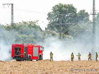 Explosionen? Bahnstrecke Düsseldorf-Köln noch gesperrt